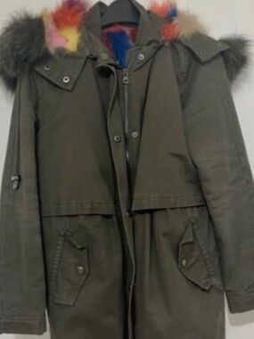 Joselyn Fox fur parka, M